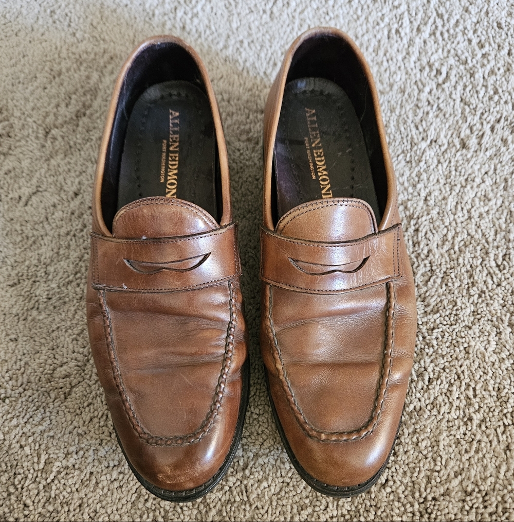 Allen Edmonds Men's Brown Loafers
